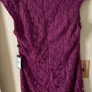 Cranberry colored dress